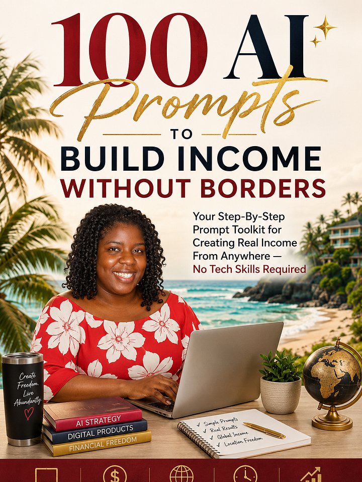 100 AI Prompts to Build Income Without Borders product image (1)