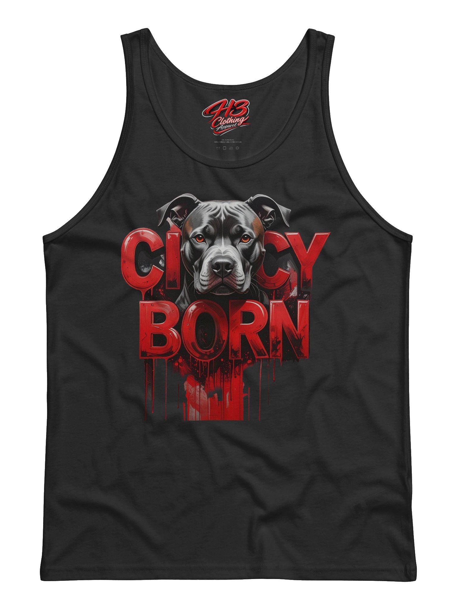 Cincy Born red Men's tank product image (4)