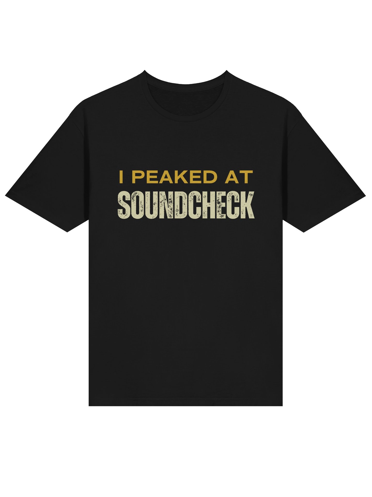 I peaked at soundcheck Guitar T-Shirt product image (4)