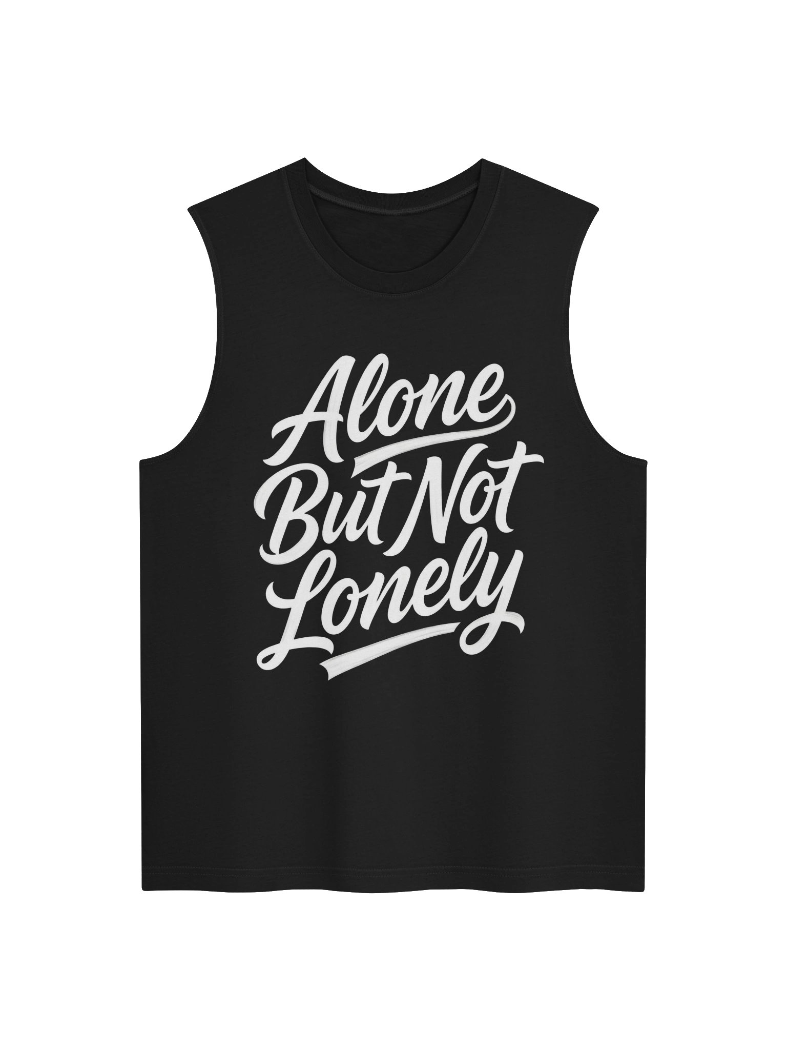 Alone But Not Lonely Muscle Tank product image (1)
