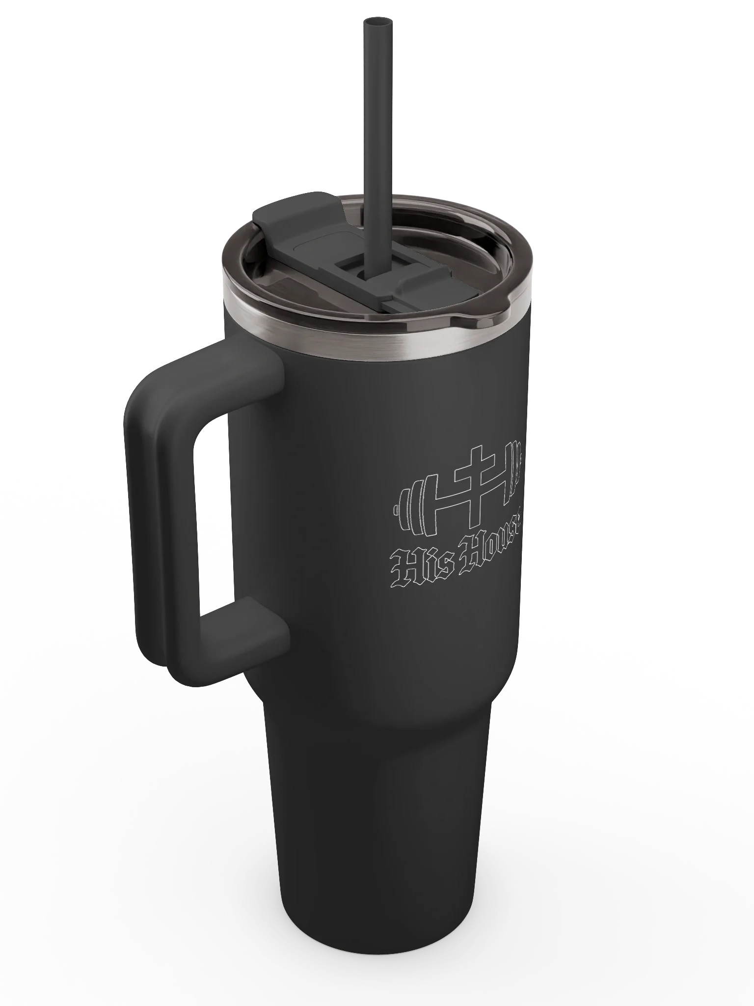 His House Vacuum Insulated Travel Tumbler With Straw by His House