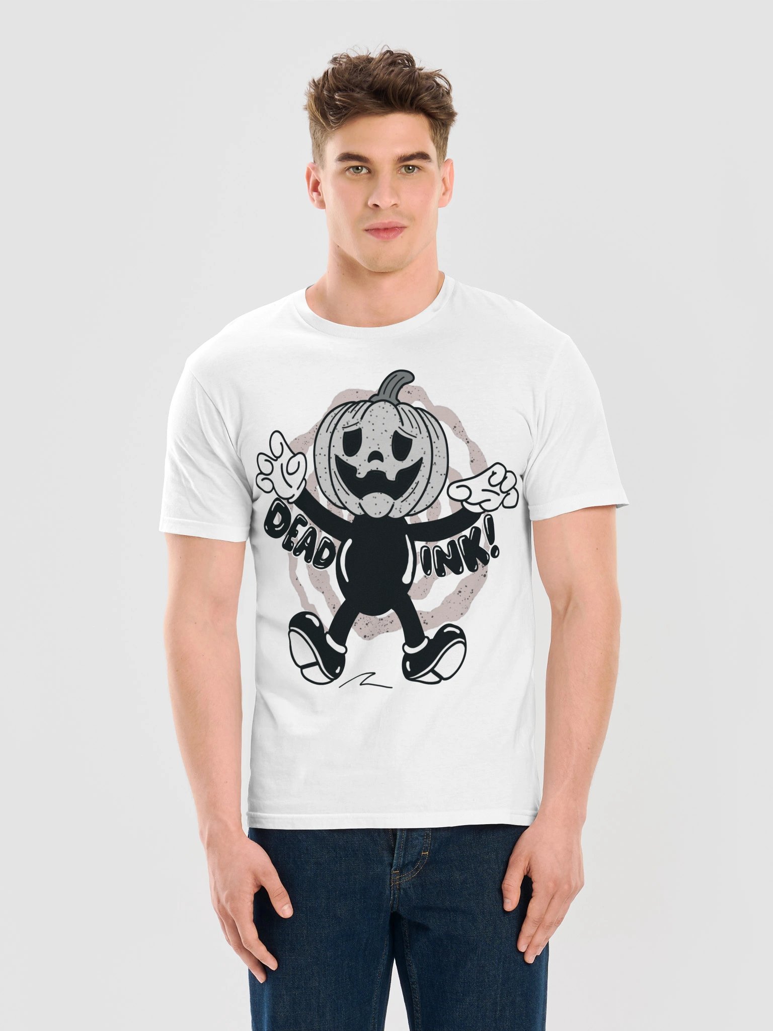 Pumpkin Mascot Unisex Tee product image (8)