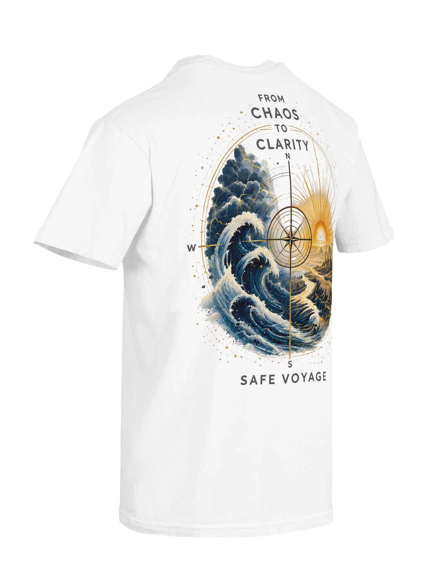 Basic T-shirt, crew neck, back side artwork product image (12)