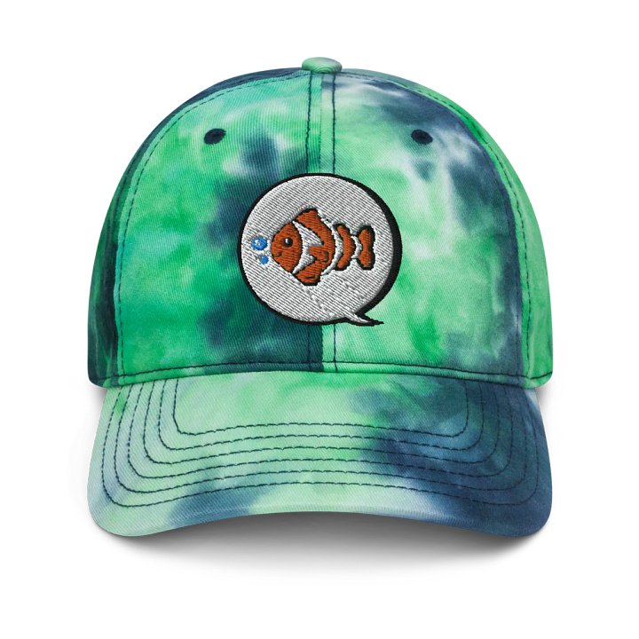 Clownfish TV Embroidered Tie-Dye Hat product image (1)