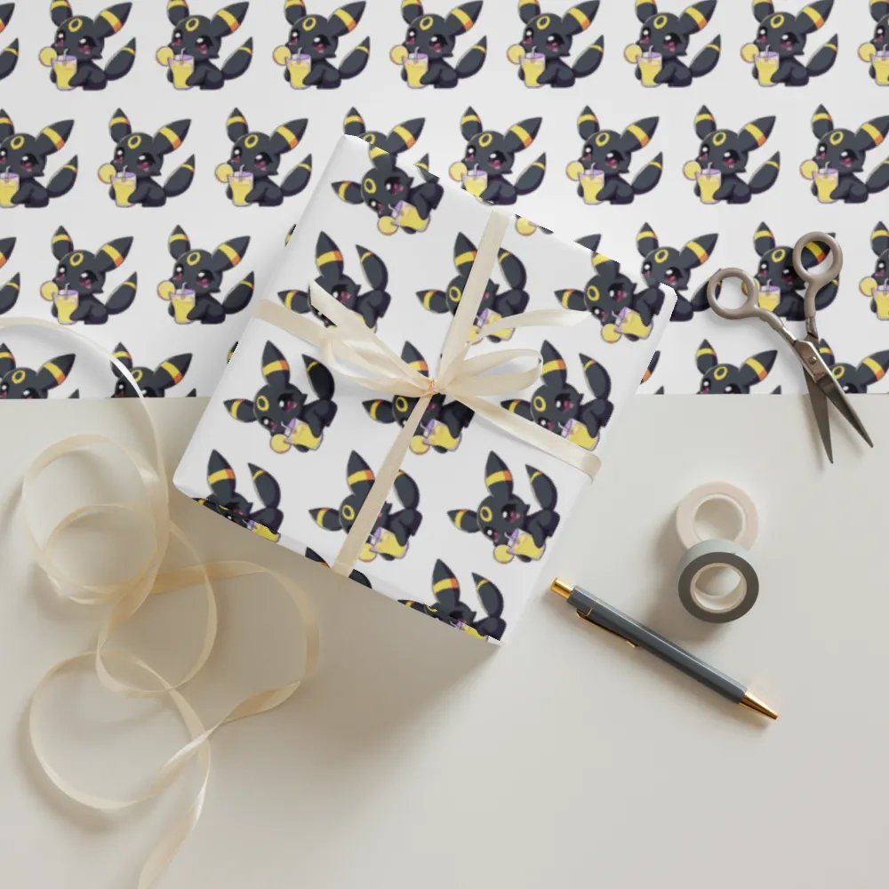 Umbreon Wrapping Paper product image (12)