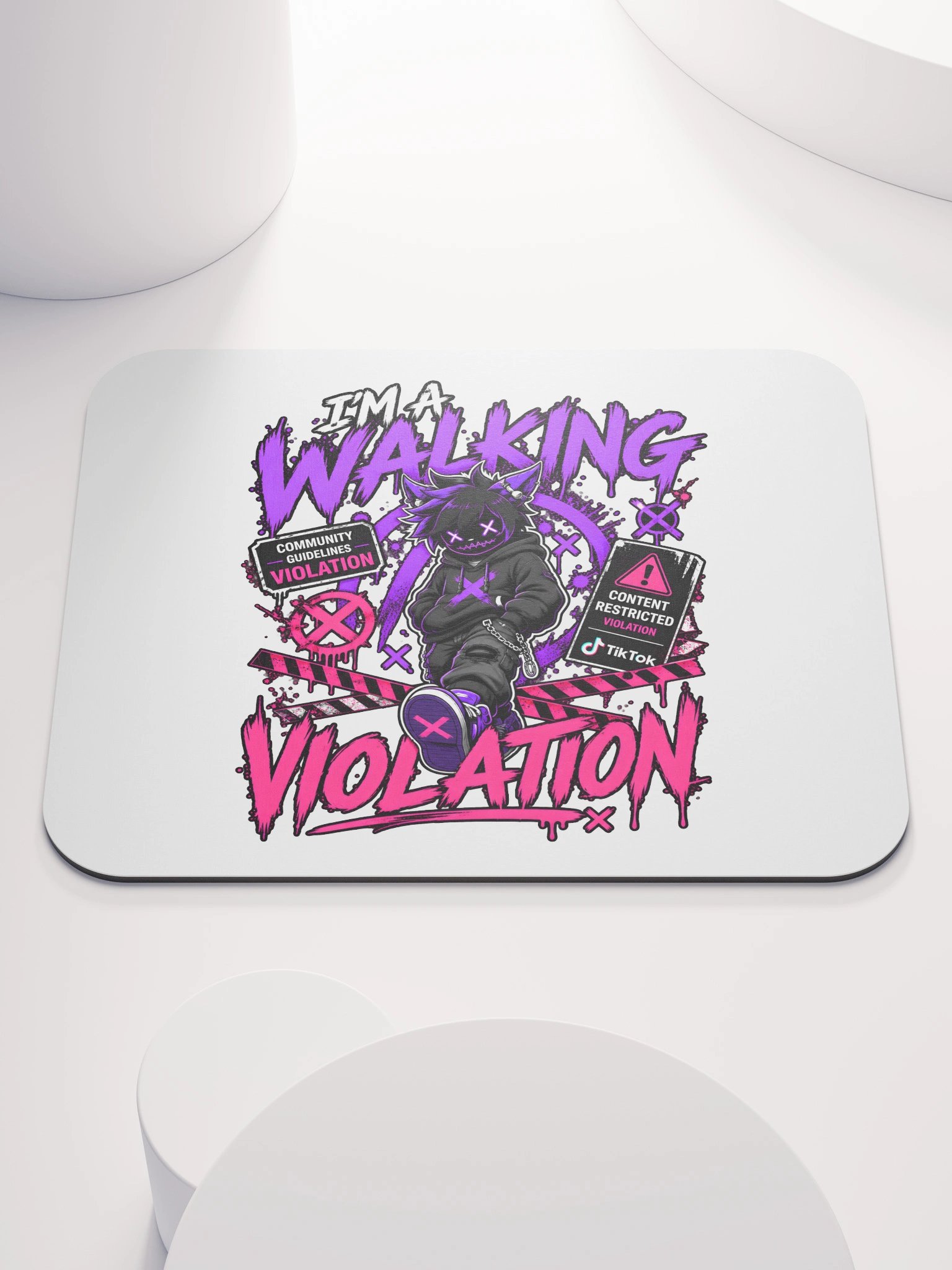 I’m a Walking Violation Mouse Pad product image (1)