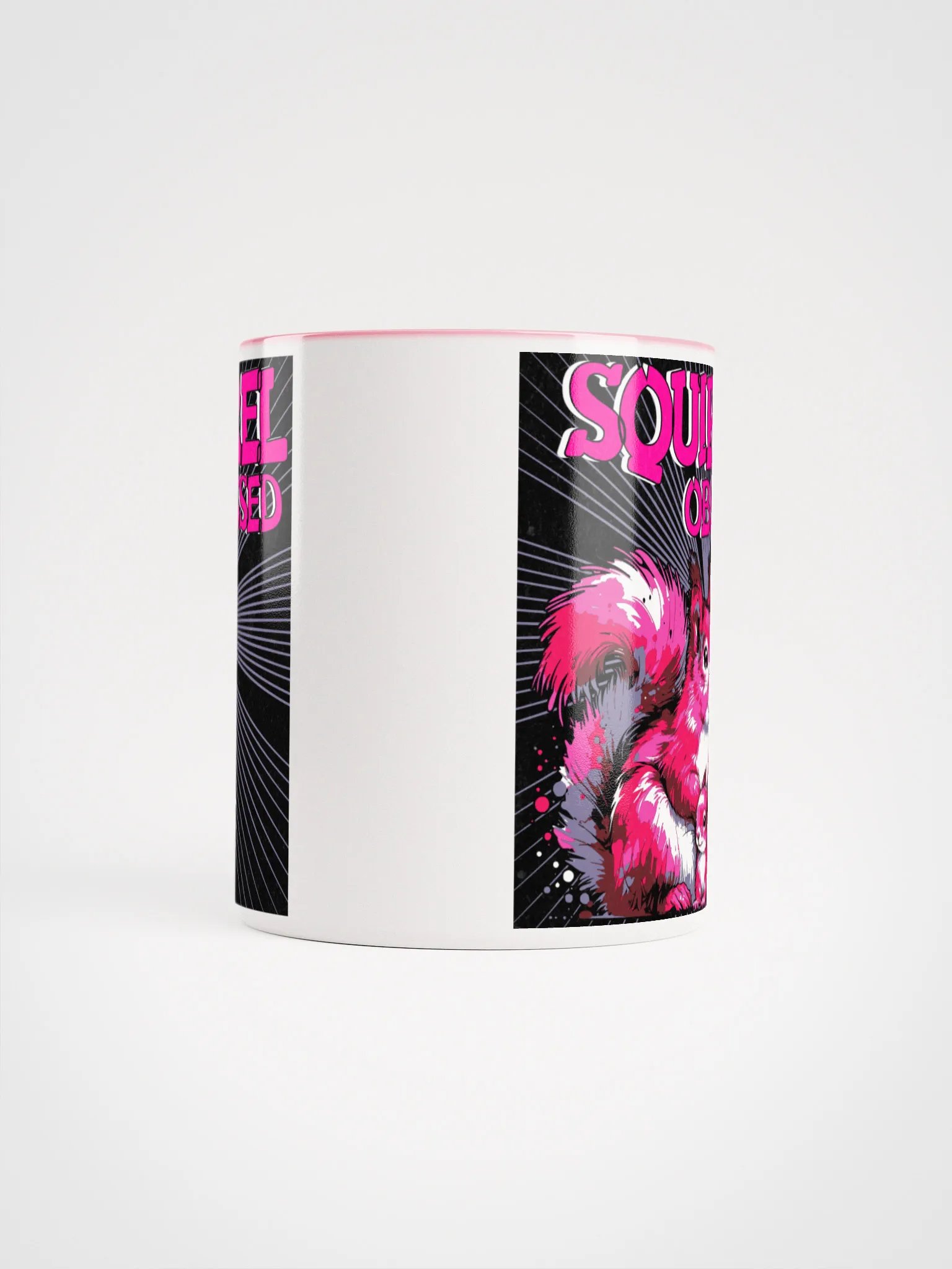 Playful Squirrel Obsessed Ceramic Mug product image (5)