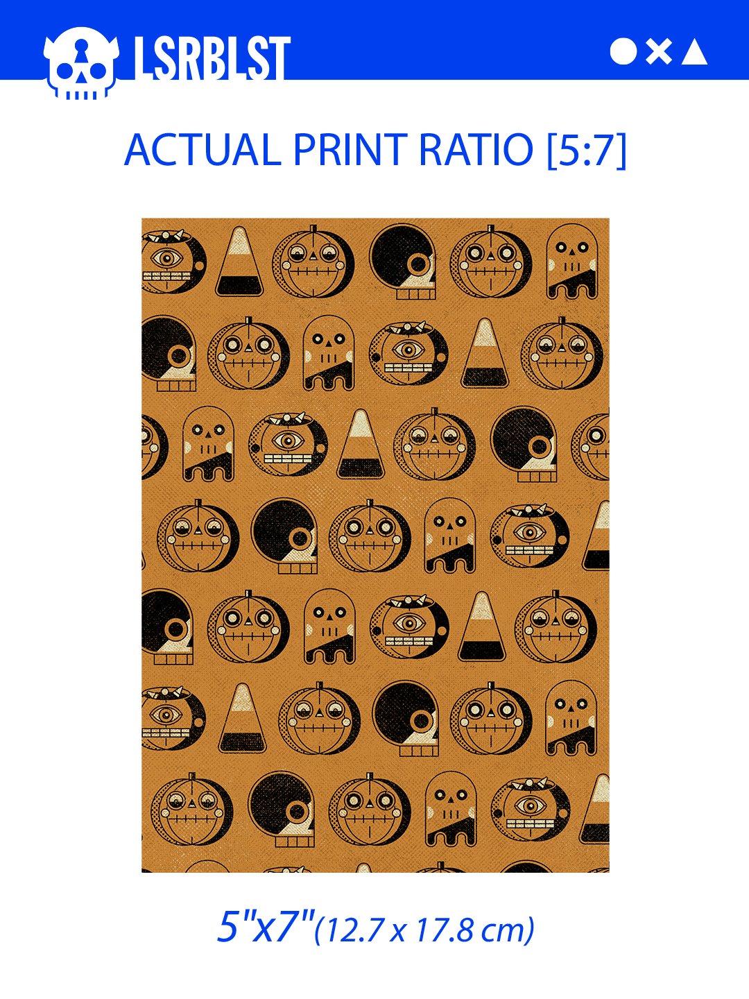 Halloween Pattern #3 | Print product image (3)