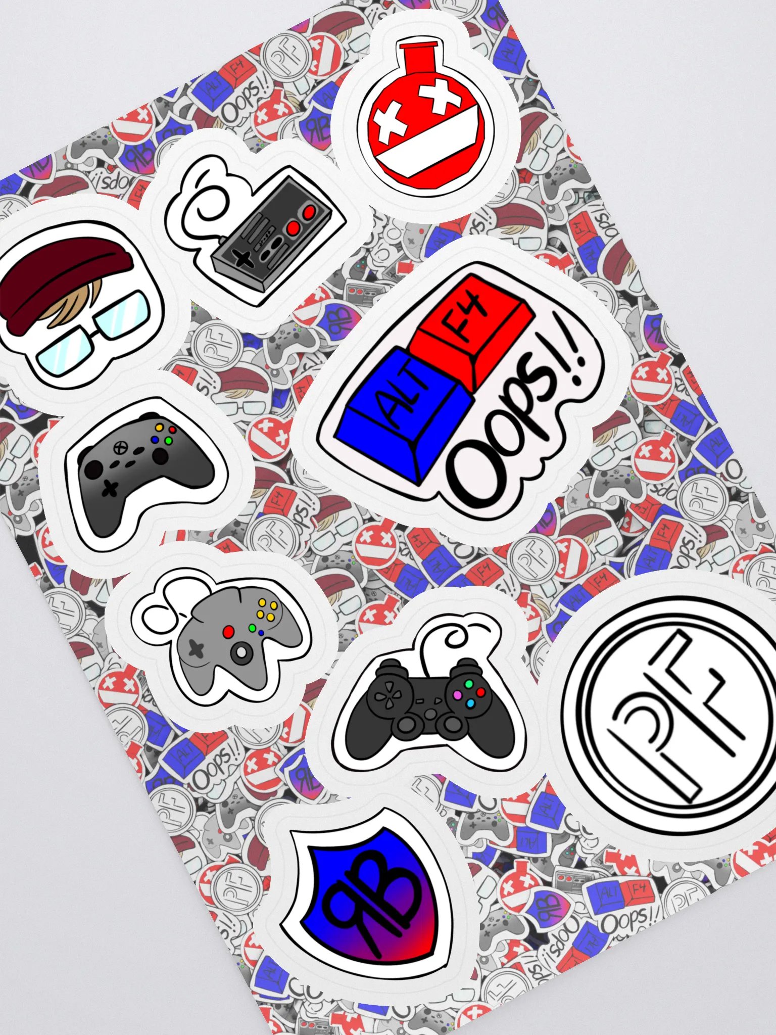 Sticker-bomb Sticker Sheet product image (1)