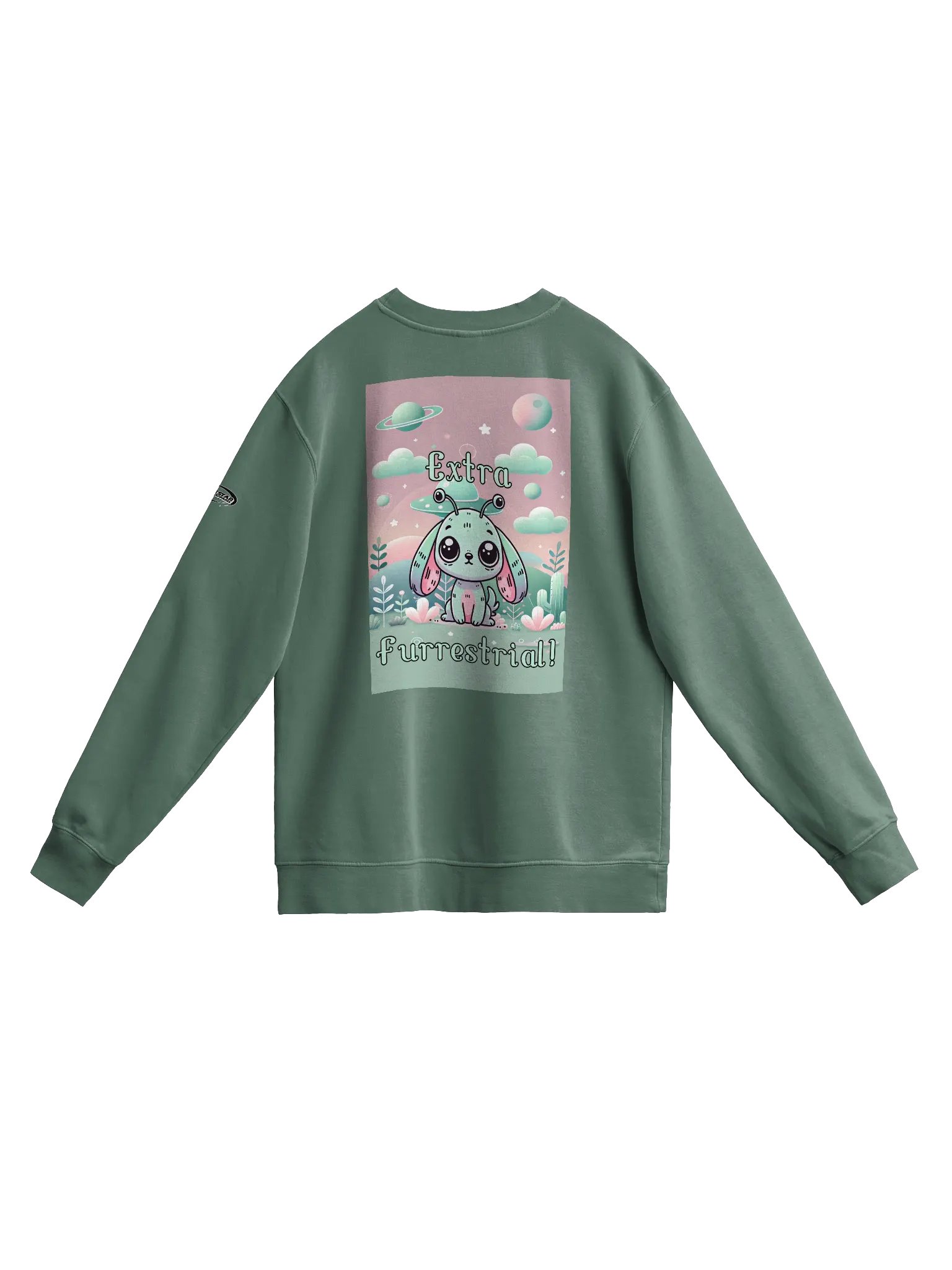 "Extra Furrestrial" Pigment Dyed Sweatshirt product image (19)