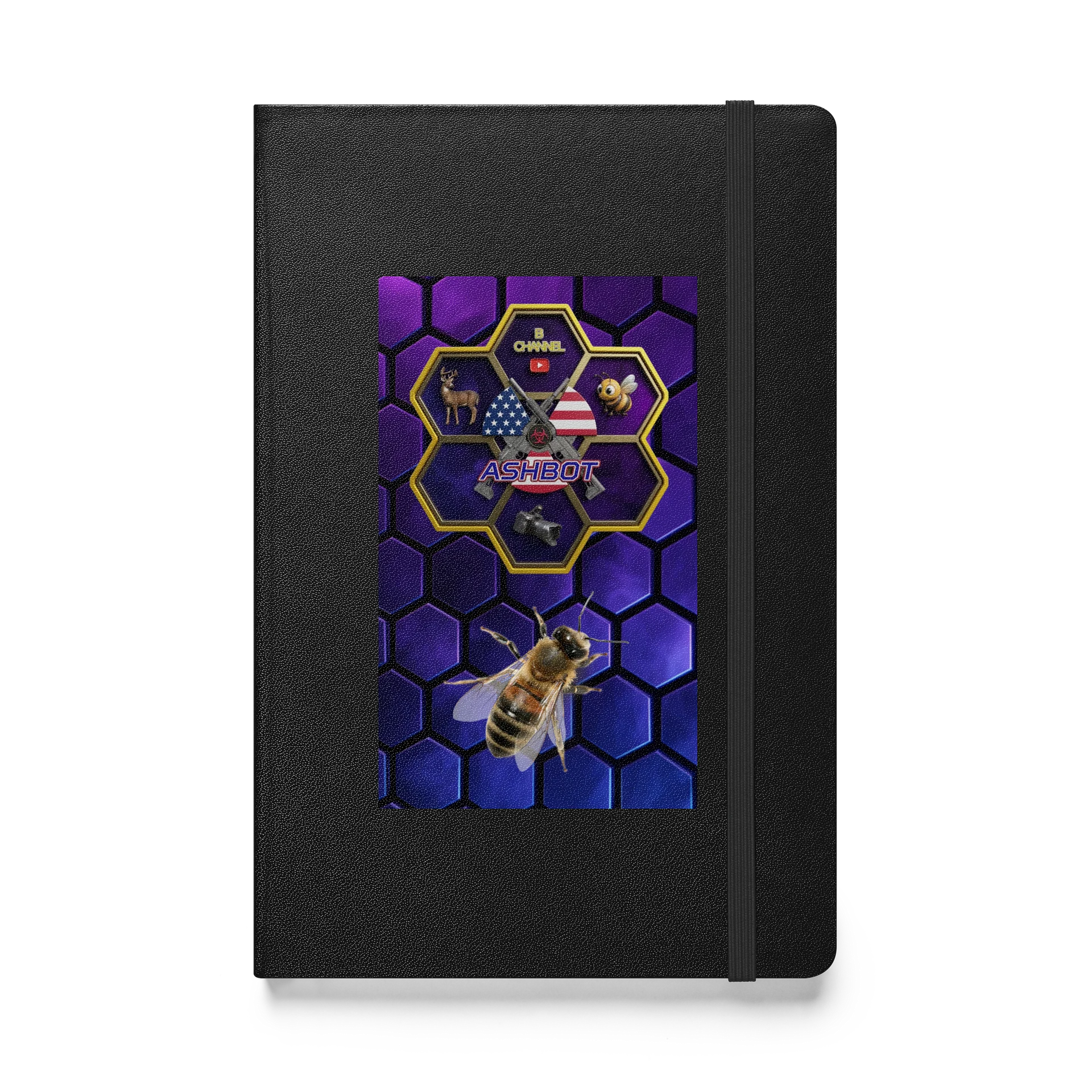 Bee Happy Hardcover Bound Notebook product image (1)