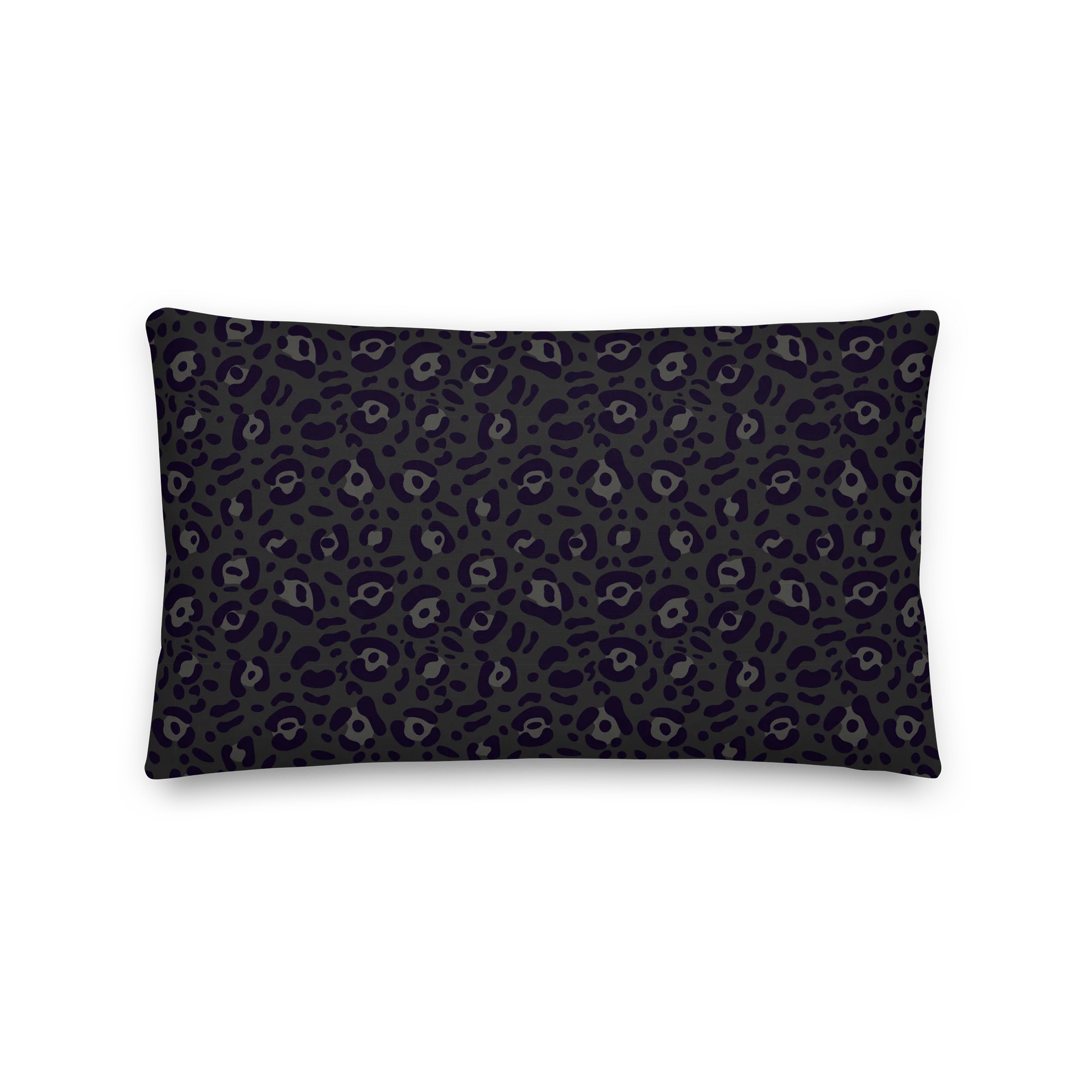 Stylish Black Leopard Print Pillow for Home Decor product image (2)