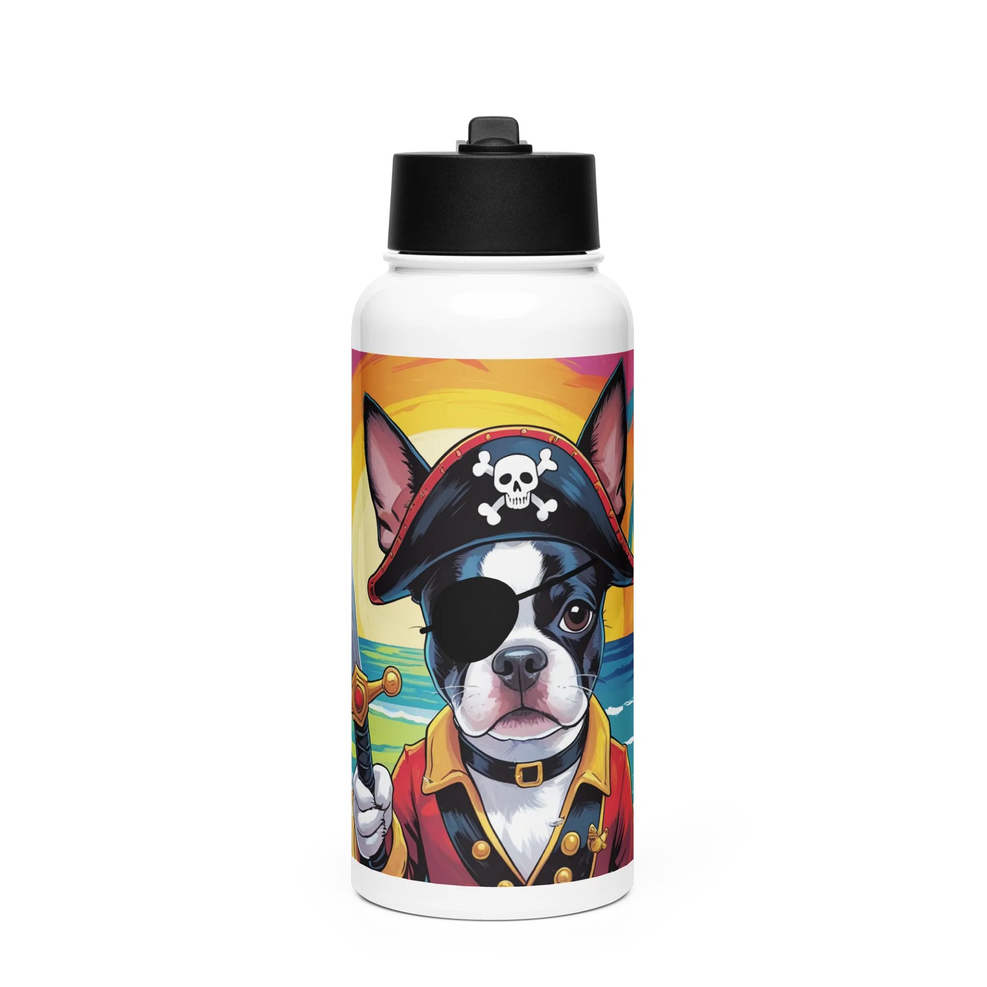 Pirate Sammi with Sword Water Bottle product image (1)