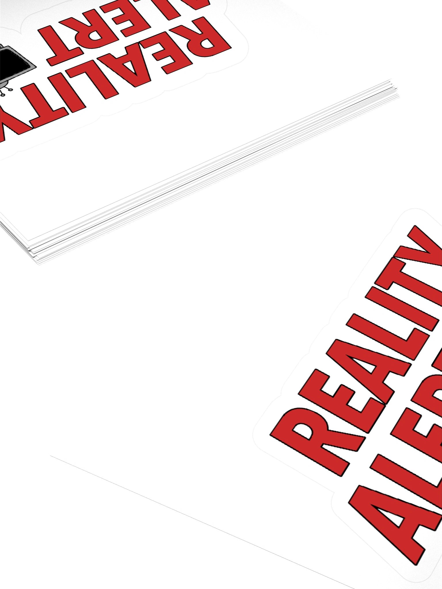 Reality Alert Stickers product image (7)