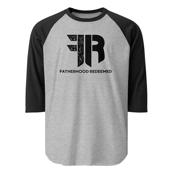FR CORE LOGO BASEBALL TEE (GRAY/BLACK) product image (1)