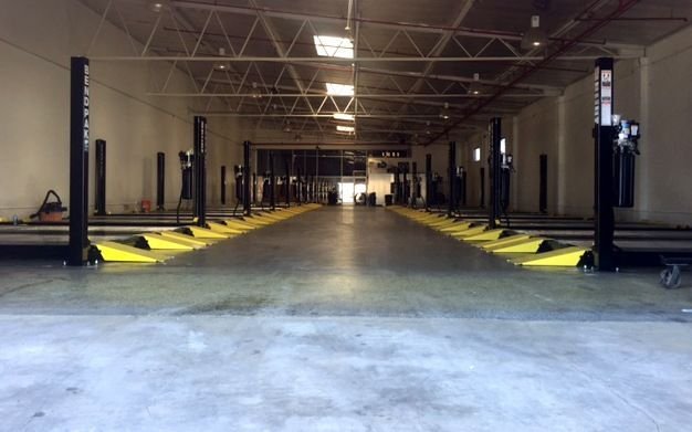 BendPak HD-9XL Four-Post Car Lift - 9,000-Lb Capacity - Extended Length product image (3)