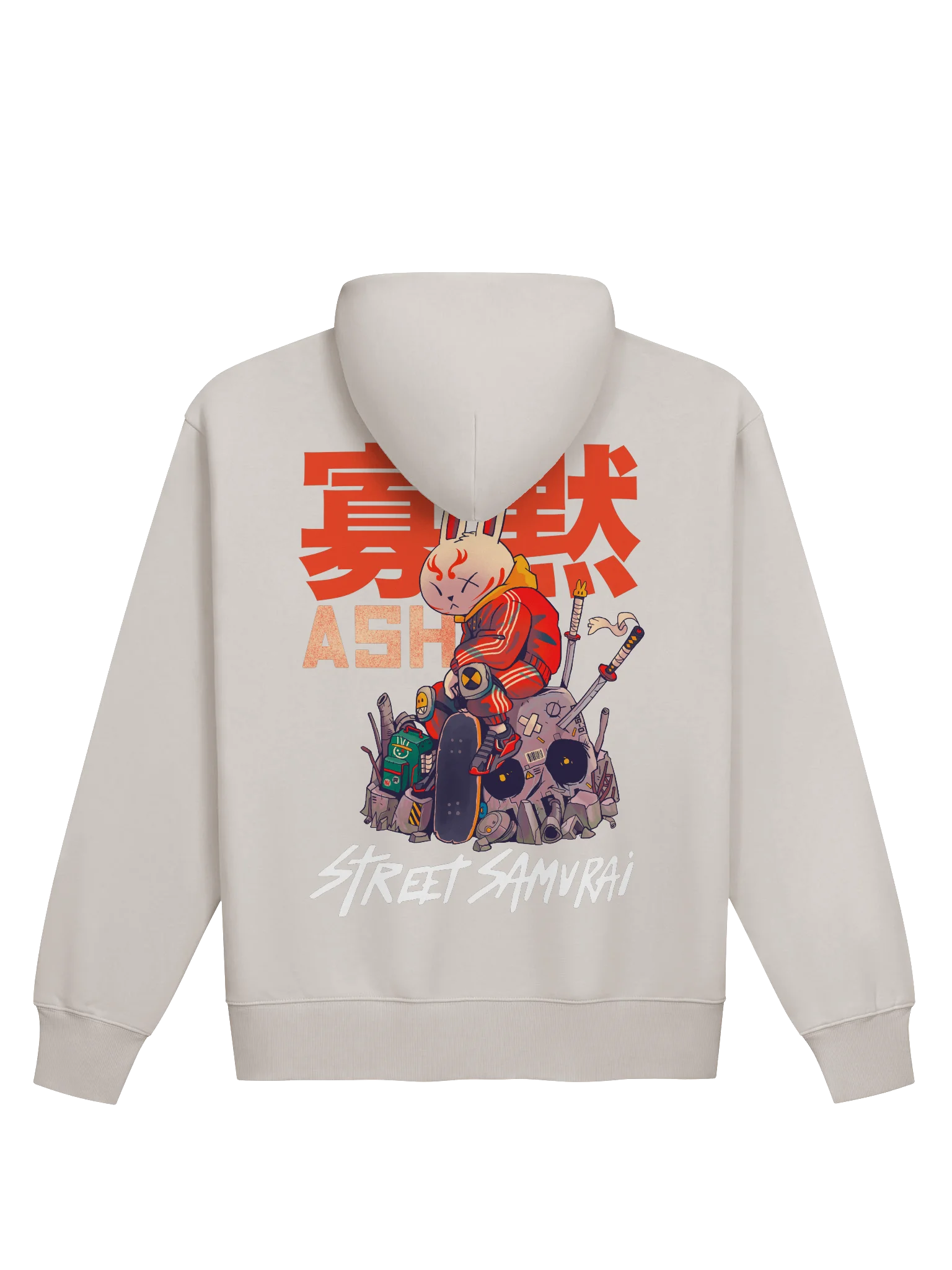 Street Samurai Zip Hoodie product image (1)