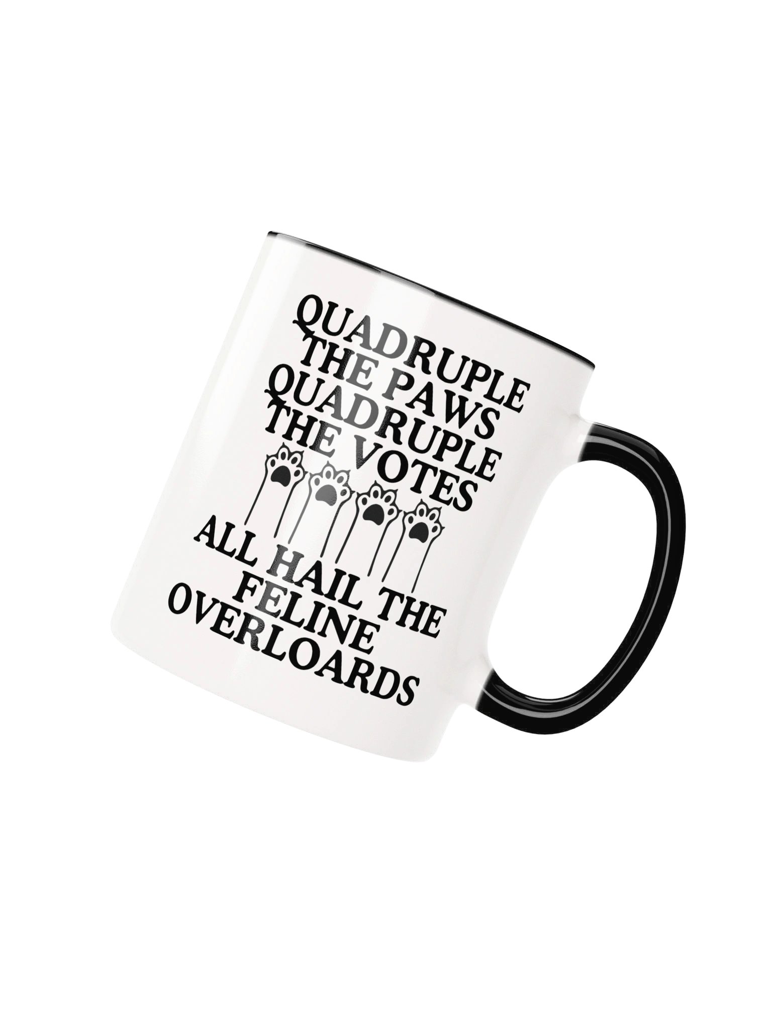 All Hail the Feline Overlords Cat Mug product image (10)