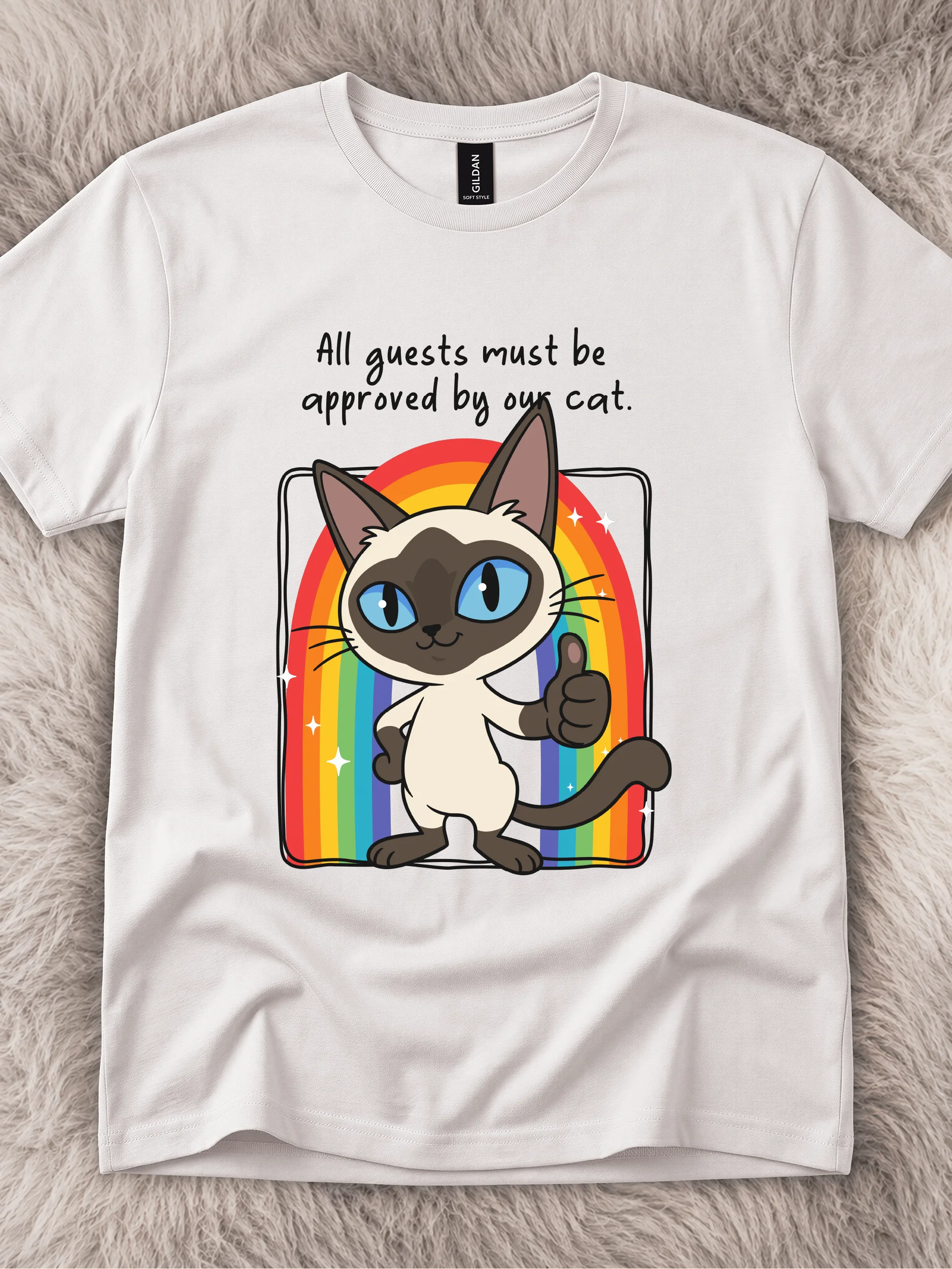 Guests Must Be Approved by Cat Tee product image (1)