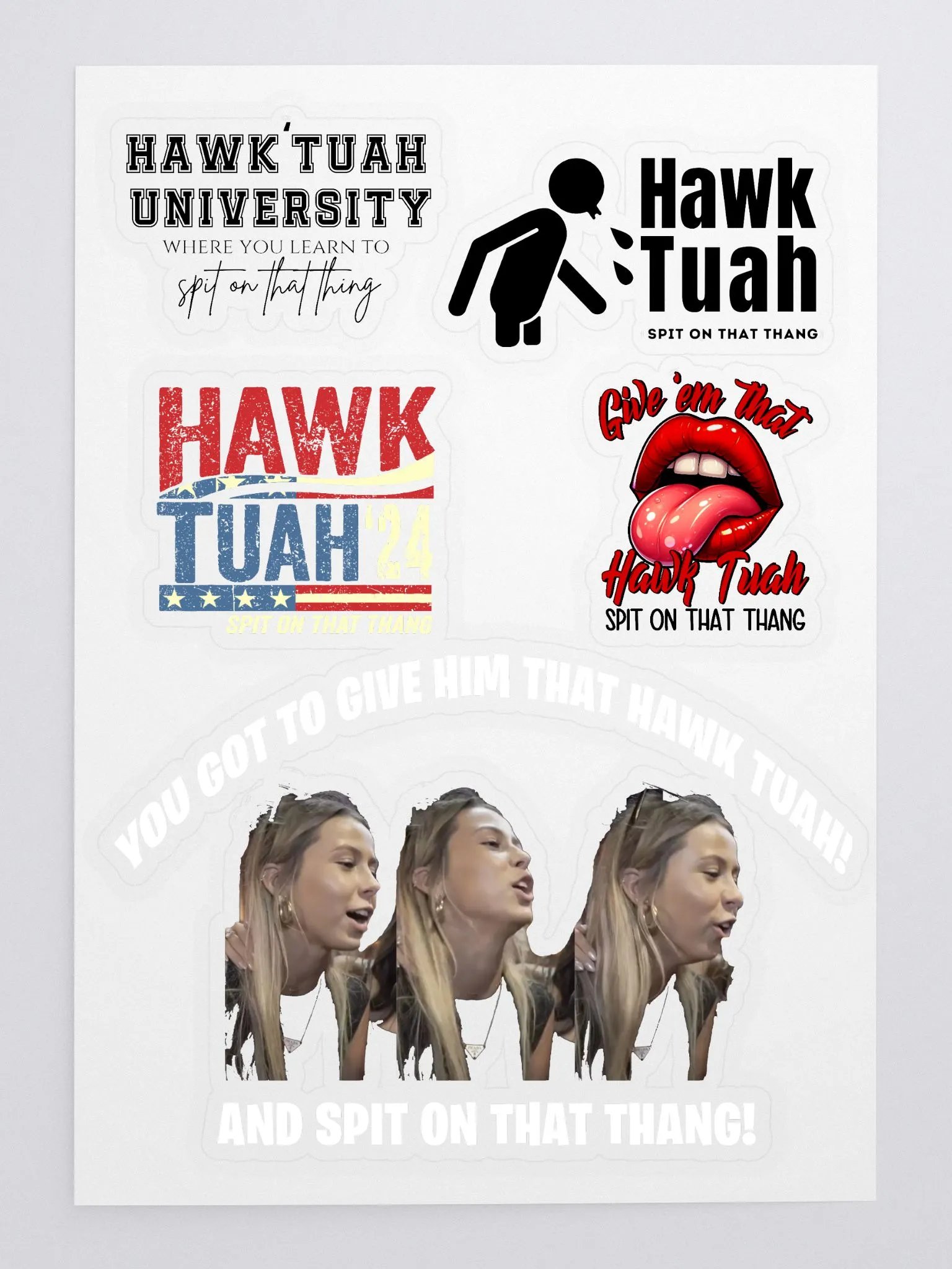 HUAK TUA - STICKER PACK product image (1)