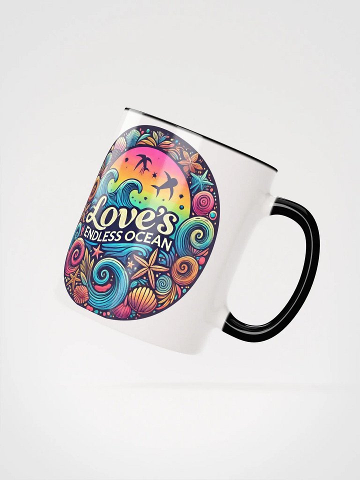 Endless Ocean Sunset Ceramic Mug product image (35)