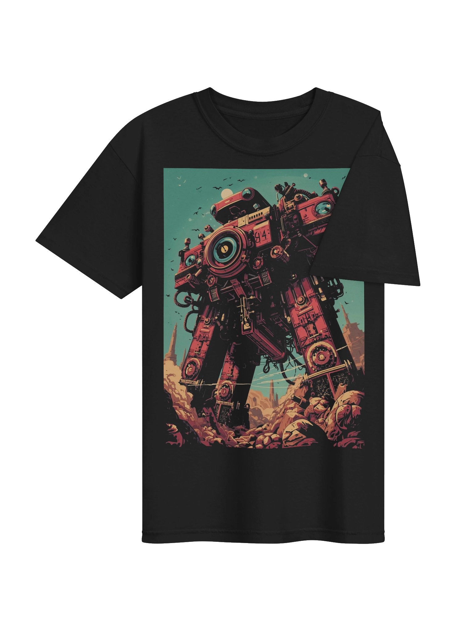Desert Mech Eclipse Heavyweight T-Shirt product image (7)