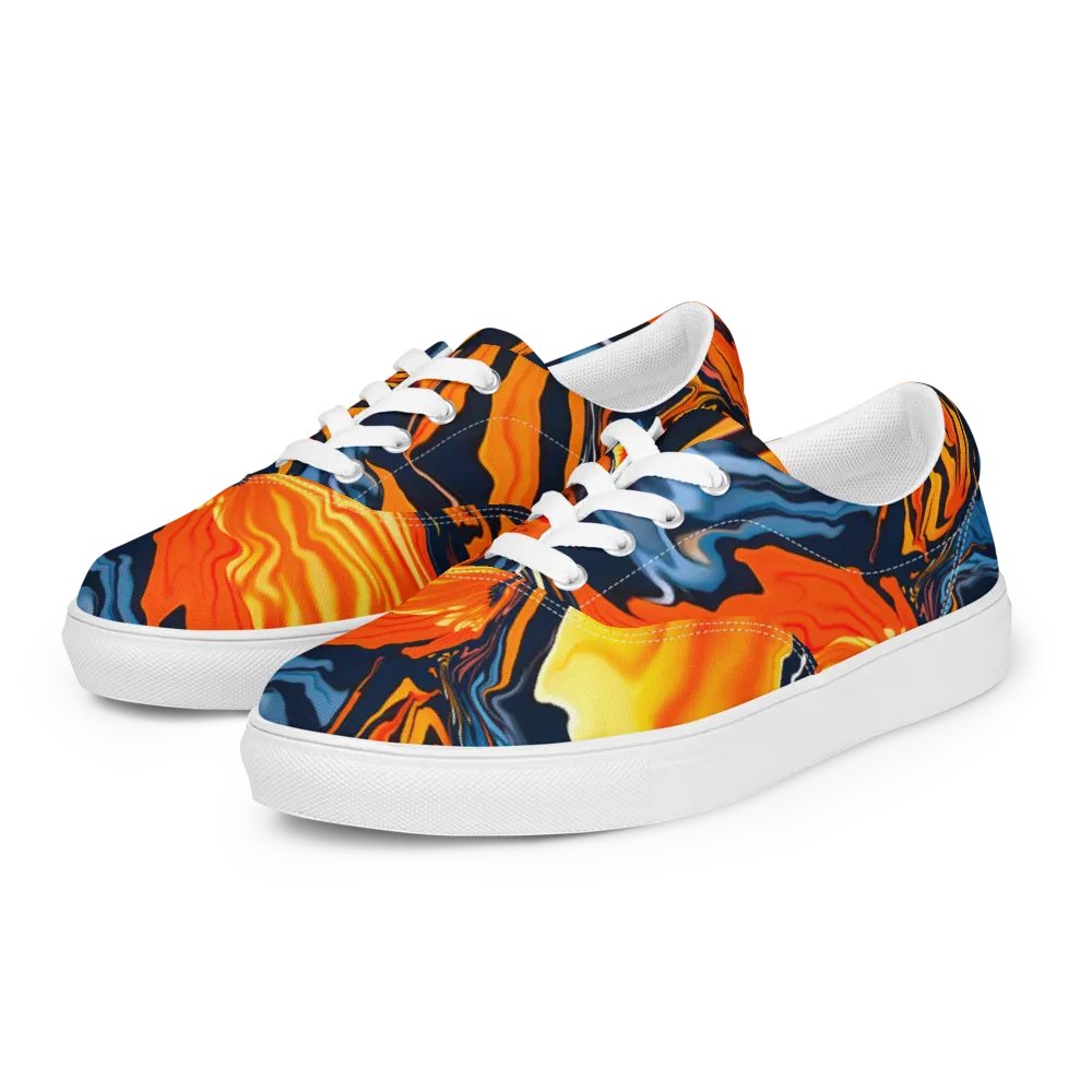 Multicoloured Fluid Motion Lace-Up Shoes product image (1)