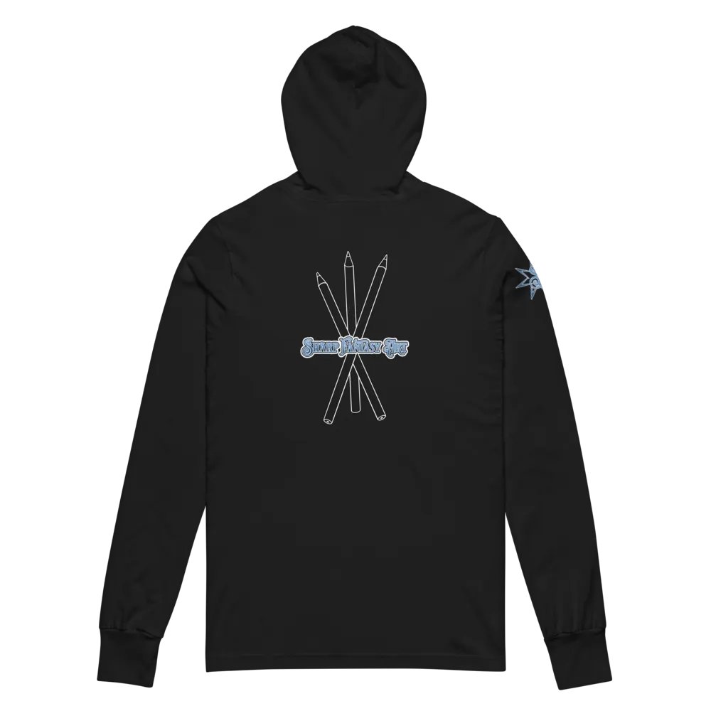 Moonflower Faery - SFA Long Sleeve Hoodie Tee product image (5)