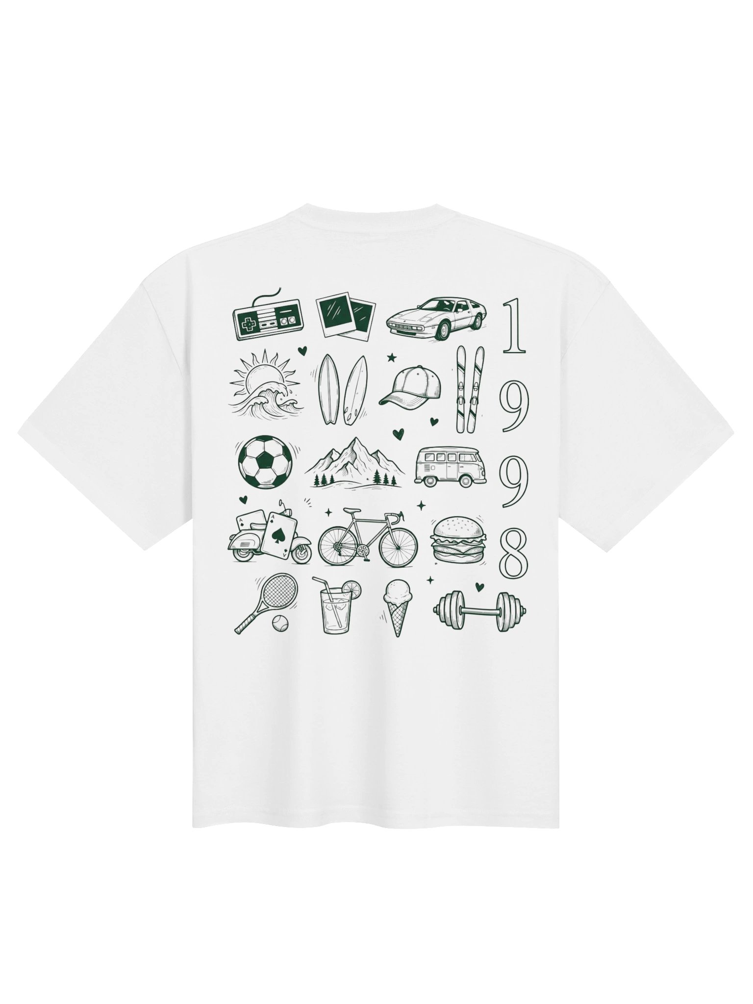 1998 Vintage Lifestyle Icons T-Shirt product image (3)