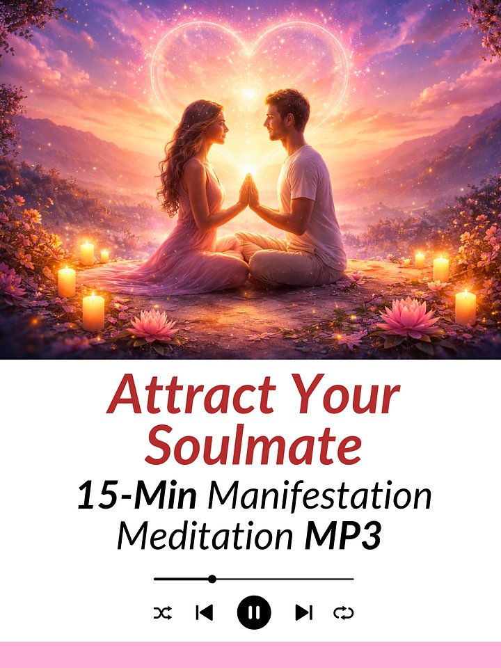 Attract Your Soulmate Meditation — Manifest a Loving Relationship | MP3 Download product image (1)