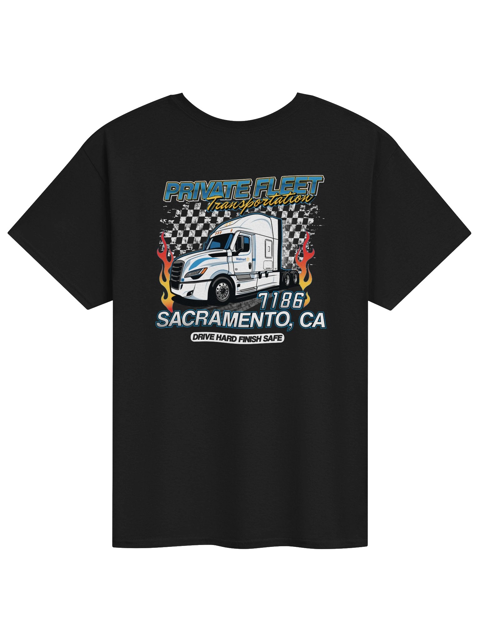 7186 Sacramento Private Fleet Racing Theme T-shirt product image (1)