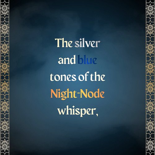The Whispers of the Night-Node: The Vael is breathing, but the harmony is under threat ♾️ 🌑

In the silence of the Night-Node...