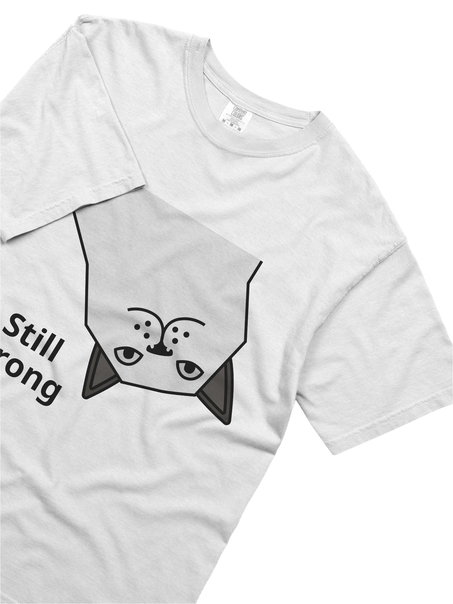 Still Wrong Shirt – Funny Sarcastic Cat Meme Graphic Tee, Smug Attitude T-Shirt, Minimal Unisex Humor Top product image (5)