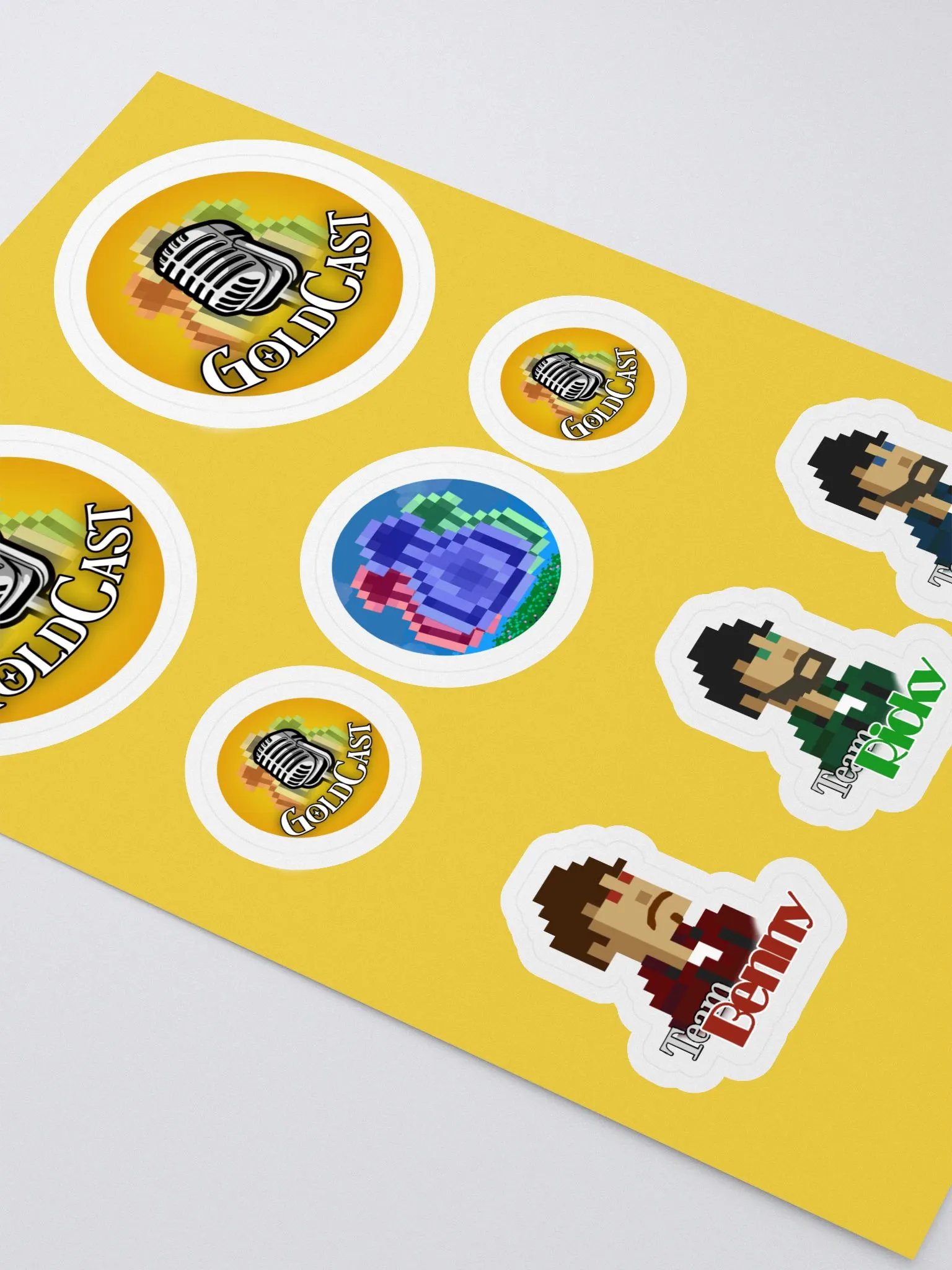 GOLDCAST - STICKERS product image (2)