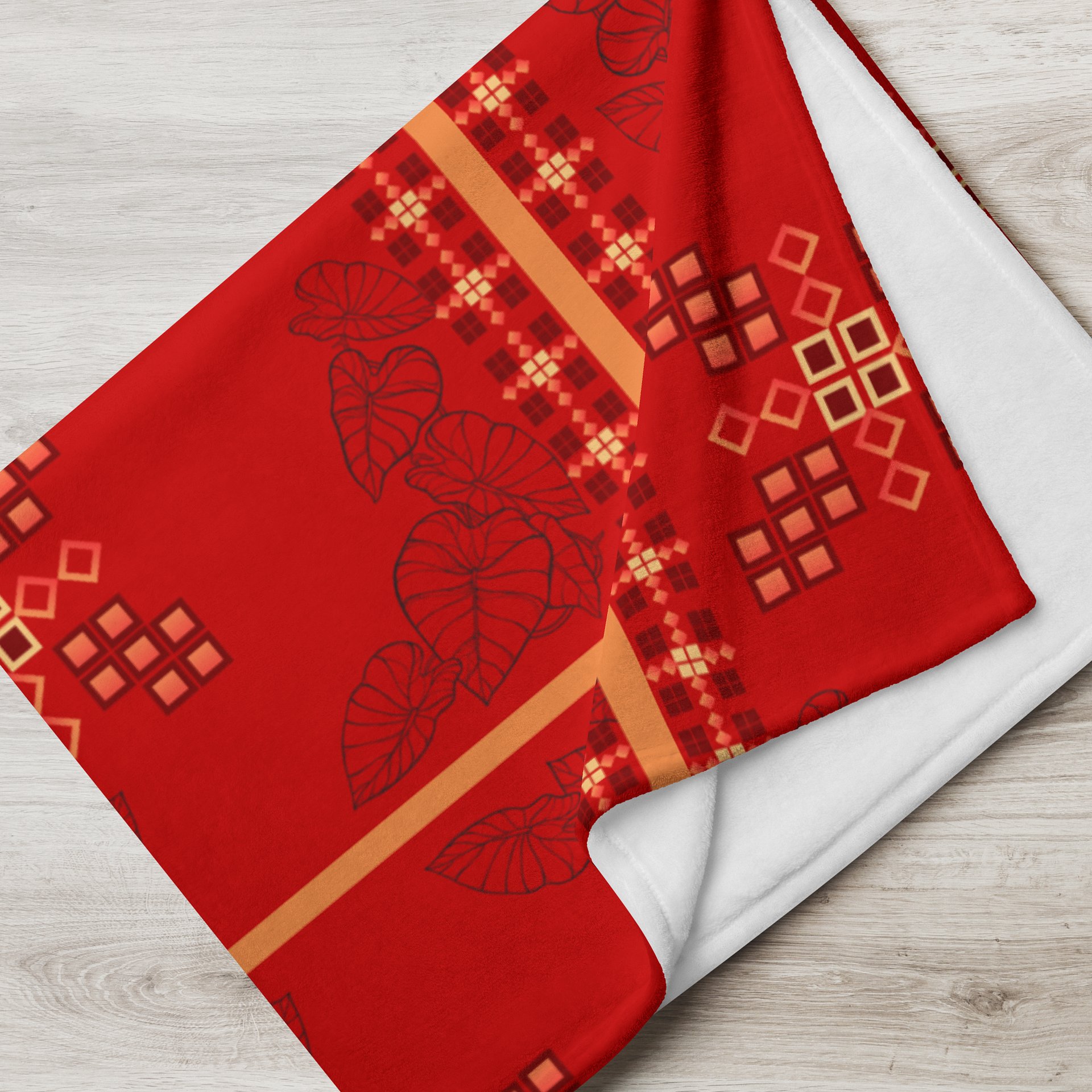 Couverture imprimée PU MANATU — Touche culturelle et confortable product image (3)