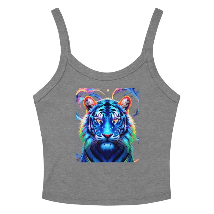 Neon Tiger Abstract Women's Tank Top Bella+Canvas (Women's) product image (13)