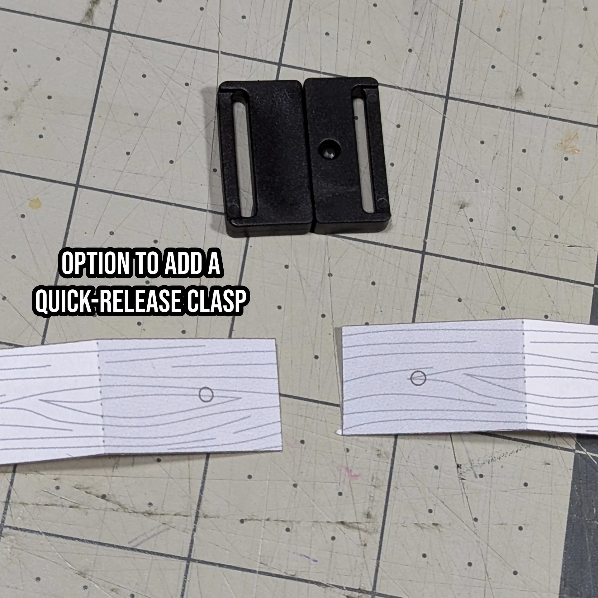 Woodgrain Leather Lanyard Pattern: DIY Leathercraft (PDF) product image (3)