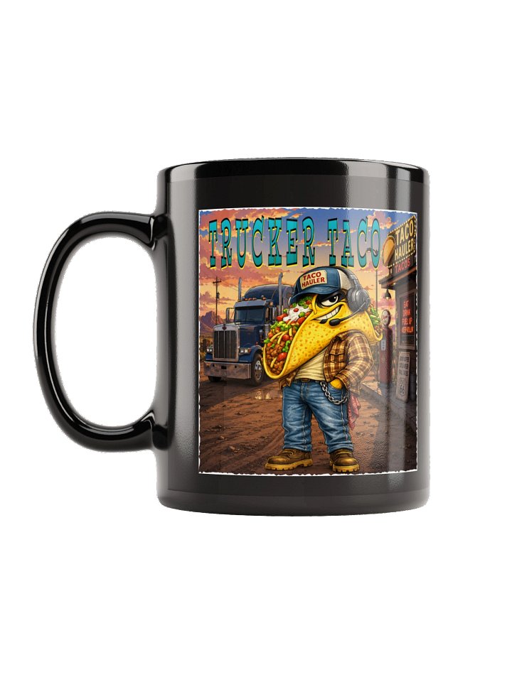 Trucker Taco Glossy Mug product image (2)