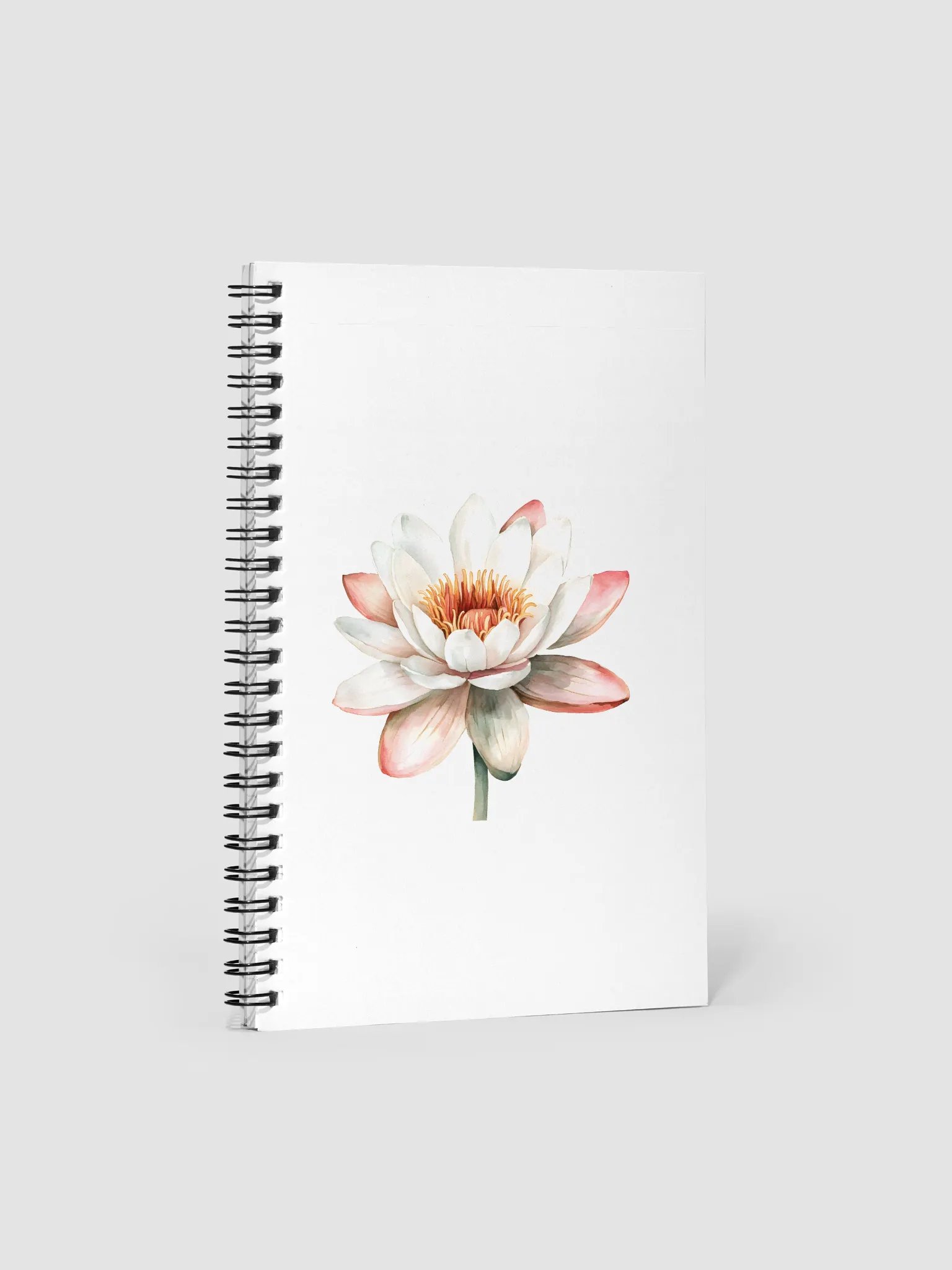 Water Lily Spiral Notebook product image (1)