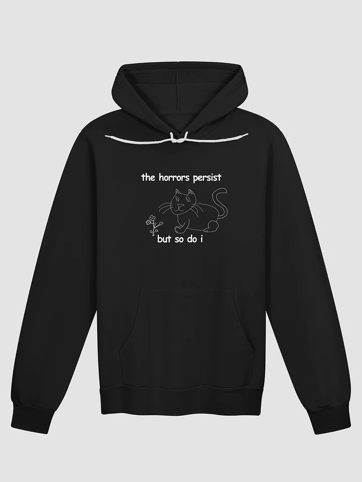 Atari's The Horrors Persist, But So Do I. Supersoft Hoodie product image (1)