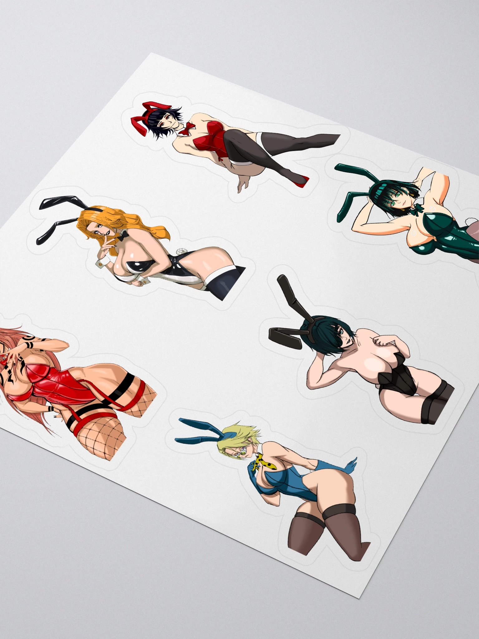 Bunny Costume Kiss Cut Stickers Set product image (3)