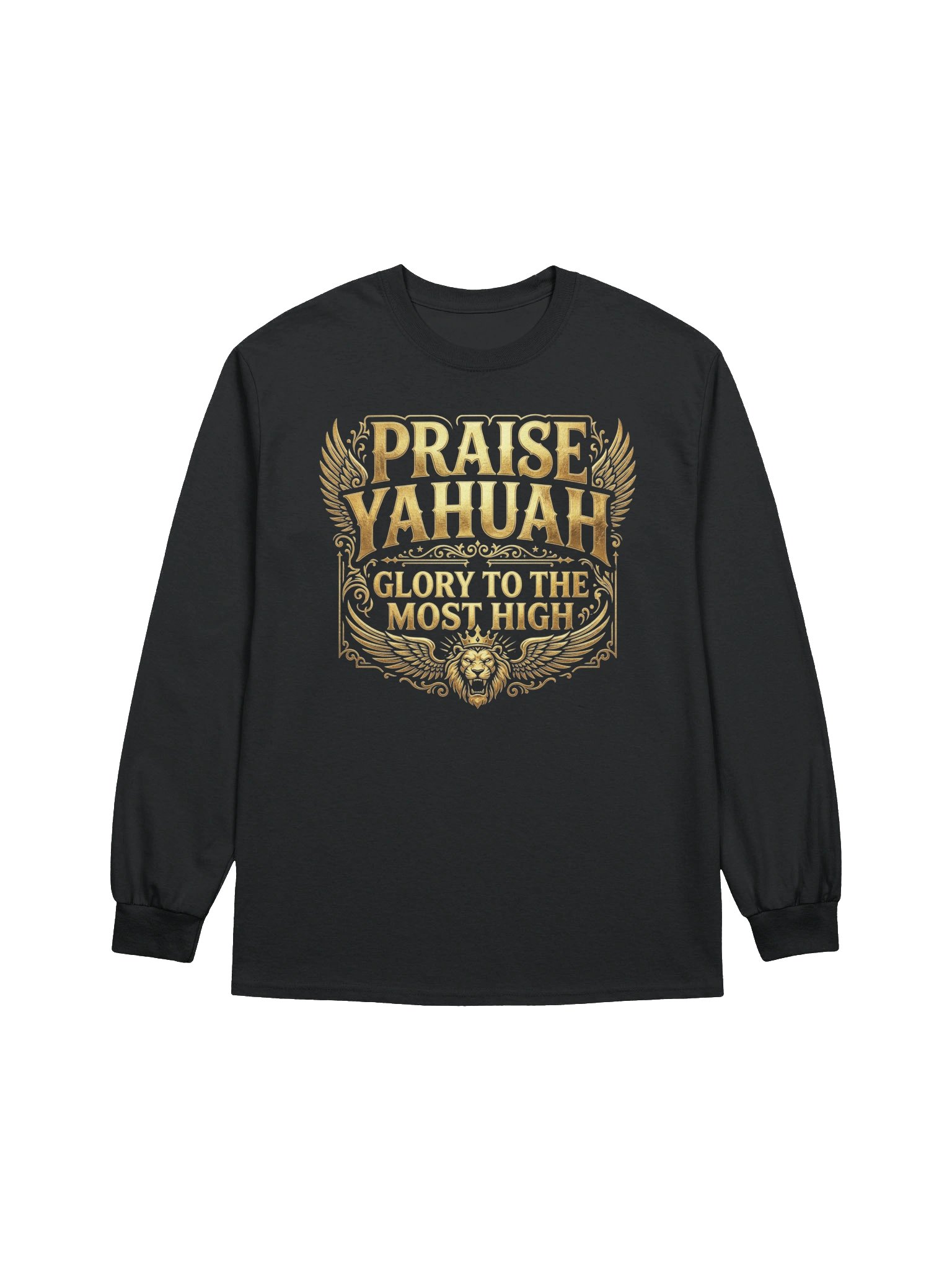 Praise Yahuah Glory to the Most High Long Sleeve Shirt product image (1)