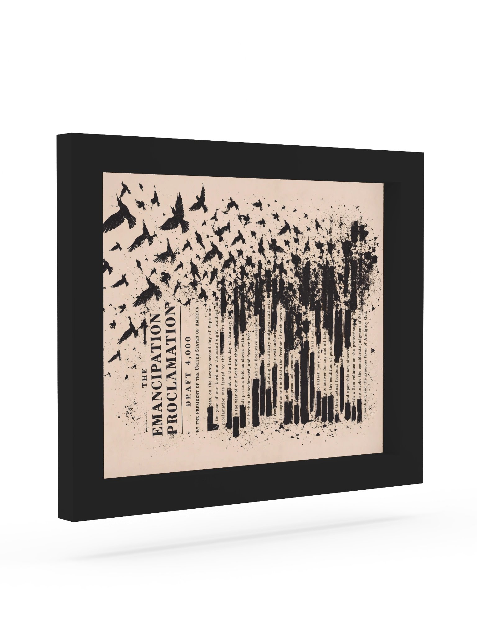 Emancipation Proclamation Distressed Art Print product image (9)