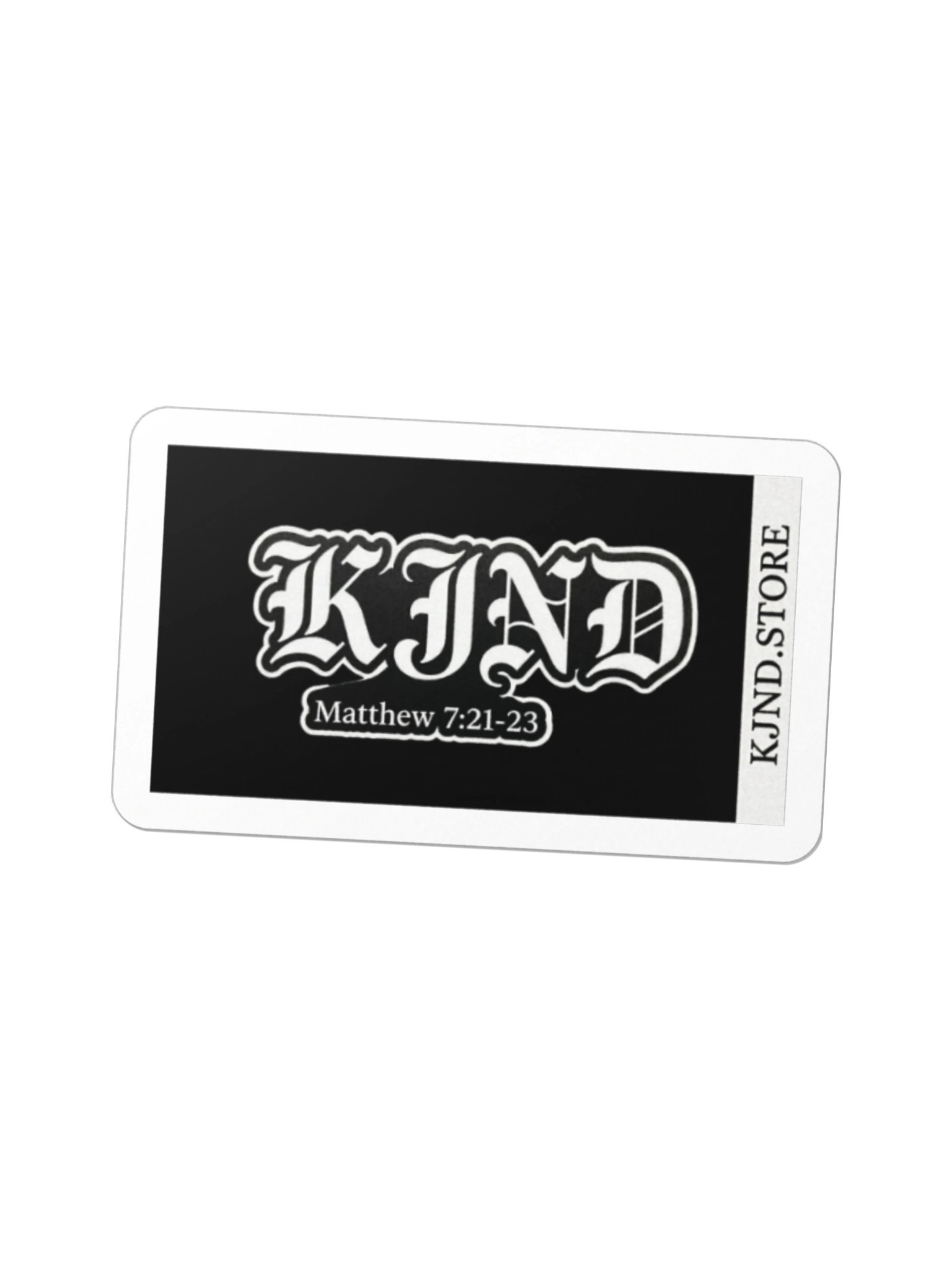 Know Jesus No Death Classic Gothic Sticker product image (3)