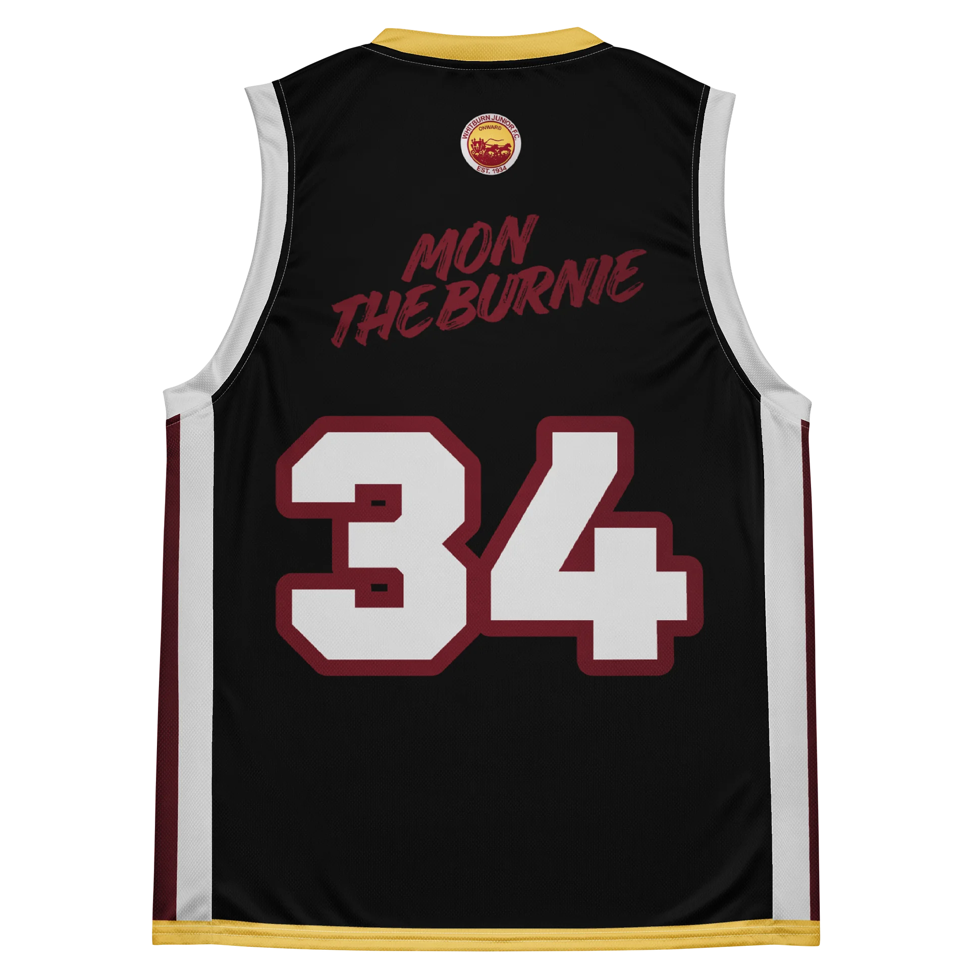 Whitburn Junior FC Basketball Jersey (Away) product image (2)