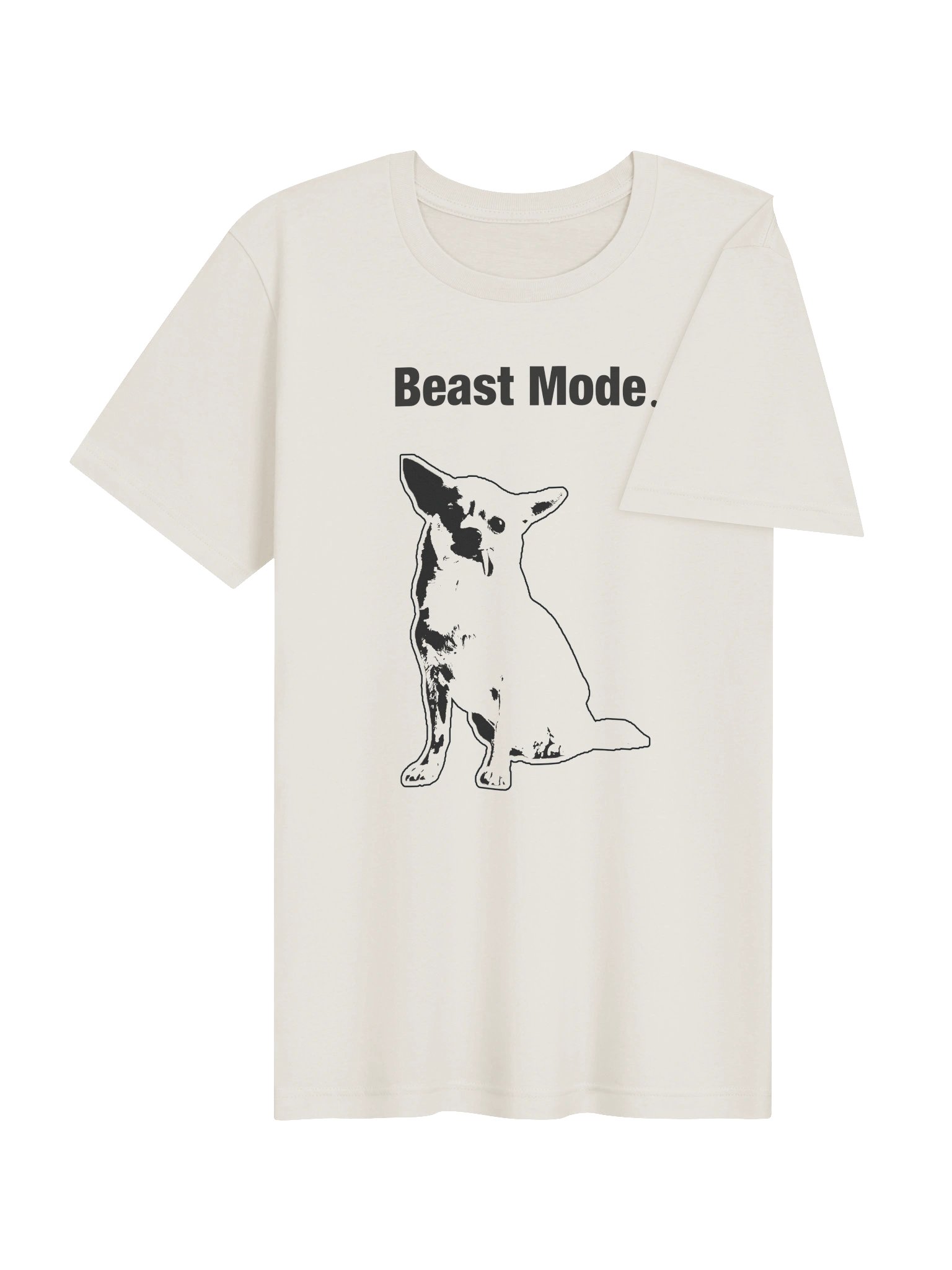 Beast Mode Dog Silhouette Tee product image (4)