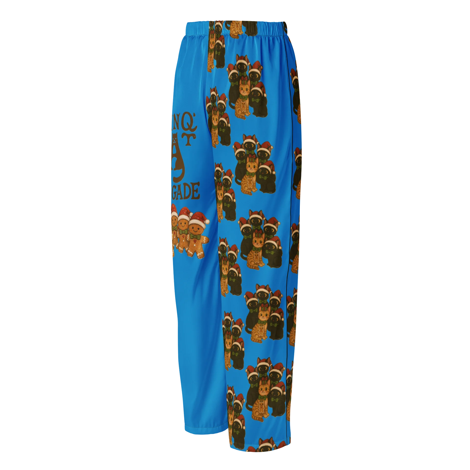 Cat brigade winter Silky Pajama Pants product image (2)