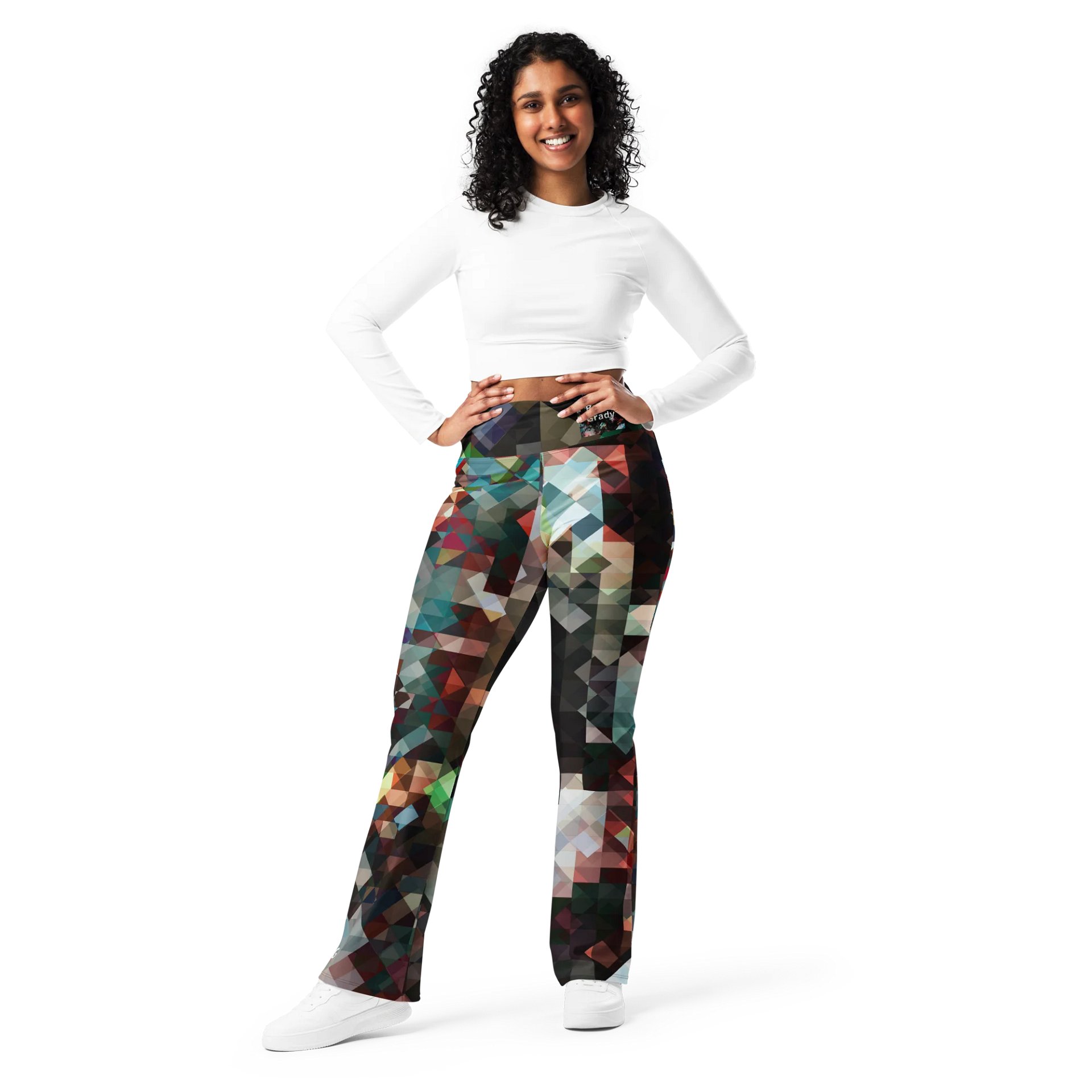 Barry Grady Abstract Flared Leggings product image (10)