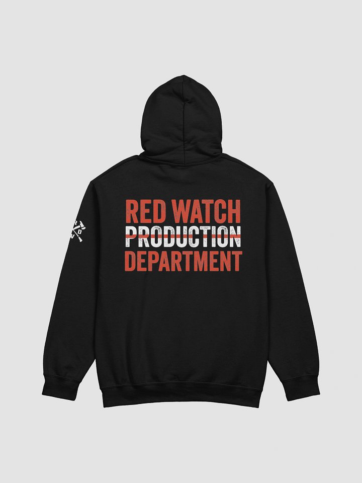 Red Watch Production Department Hoodie product image (2)