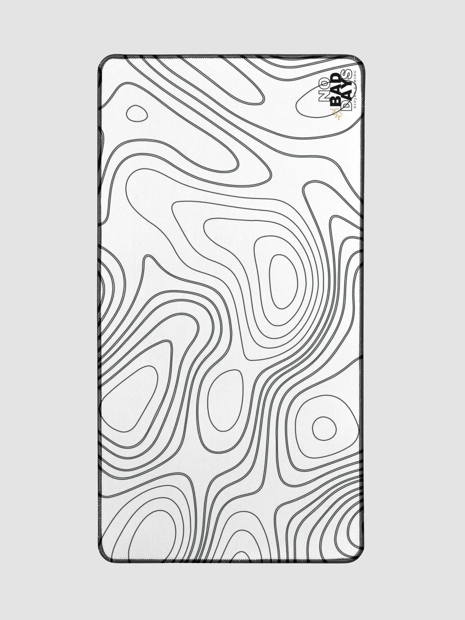 White Topo Desk Mat product image (3)